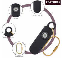 Compact Outdoor SOS Flashlight & Self-Defense Alarm
